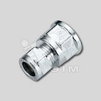 Соединитель обжимной 15 х 1/2' с внутренней резьбой хромированный