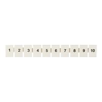 zb-st-1.5-1-10 Маркеры для ST 1.5 с нумерацией 1-10 (уп.100шт) EKF 