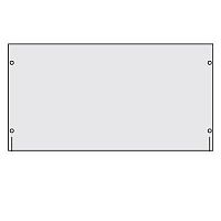 R5PRK12 Панель сплошная 19" высота 12U RAM BLOCK CQE DKC 