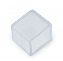 UL-00000870 Зажим изолирующий UCW-K10 CLEAR 025 POLYBAG (заглушка) для светодиодной ленты 220В 10х7мм прозр. (уп.25шт) Uniel 