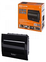 SQ0902-1003 Бокс ЩРВ-П-10 модулей встраиваемый пластик IP41, Антрацит TDM