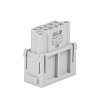 352185 Розетка OptiLink HDC-HM-12-10-FС-(0.14-2.5) 250В КЭАЗ 