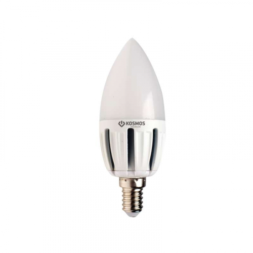 Лампа светодиодная KOSMOS premium 5Вт свеча 3000К E27 230В КОСМОС KLED5wCN230vE2727 в г. Санкт-Петербург 