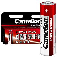 5818 Элемент питания алкалиновый AA/LR6 1.5В Plus Alkaline BLOCK-12 LR6-HP12 (блист.12шт) Camelion 
