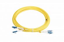 37188 Патч-корд FC-D2-9-LC/UR-LC/UR-H-10M-LSZH-YL волоконно-оптический (шнур) SM 9/125 (OS2) LC/UPC-LC/UPC duplex LSZH 10м Hyperline 