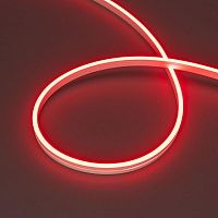 038313 Лента светодиодная MOONLIGHT-SIDE-A168-4x10mm 24V Red 7.2Вт/м IP65 wire x2 прямой вывод кабеля герметичная (уп.5м) Arlight 