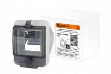SQ0911-0006 Крышка защитная для выреза в шкафу пластик 3 модуля IP67 TDM