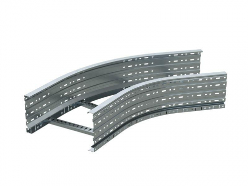 ULC654R600HDZ Угол лестничный 45град. 150х400 R600 гор. цинк DKC 
