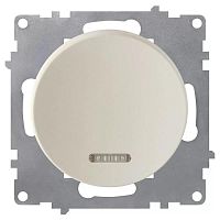 2172801 Выключатель 1-кл. СП Florence 10А IP20 с подсветкой механизм беж. (1E31701301) OneKeyElectro 