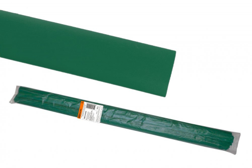 SQ0518-0295 Термоусаживаемая трубка ТУТнг 40/20 зеленая по 1м (25 м/упак) TDM