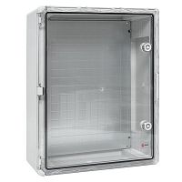 PBT65MP006 Бокс пластиковый с монтажной платой 500х400х180 IP65 прозр. дверь PROxima EKF 