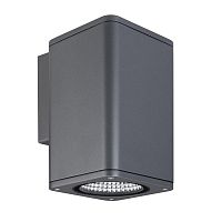 046187 Светильник светодиодный LGD-EVO-WALL-S100x100-12W Day4000 (GR 44 deg 230В) IP54 металл Arlight 