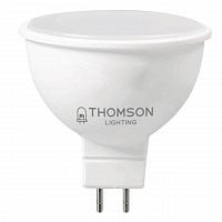 Лампа светодиодная Thomson GU5.3 6W 4000K полусфера матовая TH-B2046 в г. Санкт-Петербург 