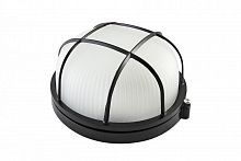 SQ0303-0033 Светильник НПБ1302 черный/круг с реш. 60Вт IP54 TDM
