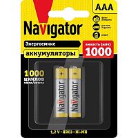 Аккумулятор AAA/HR03 94 462 NHR-1000-HR03-BP2 (блист.2шт) Navigator 94462 в г. Санкт-Петербург 