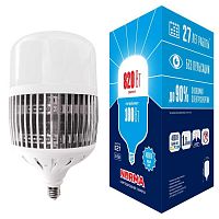 Лампа LED сверхмощная Volpe E27 100W 4000K матовая LED-M80-100W/4000K/E27/FR/NR UL-00006797 в г. Санкт-Петербург 