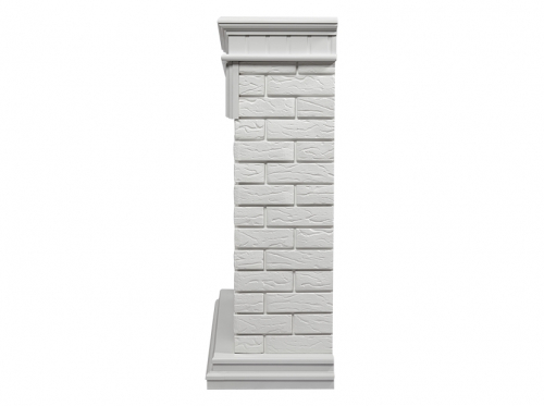 Портал Firelight Bricks 30 камень белый, белая эмаль в г. Санкт-Петербург  фото 4