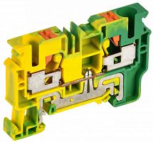 YCT21-00-K52-010 Колодка клеммная CP-PEN земля 10кв.мм жел./зел. IEK 