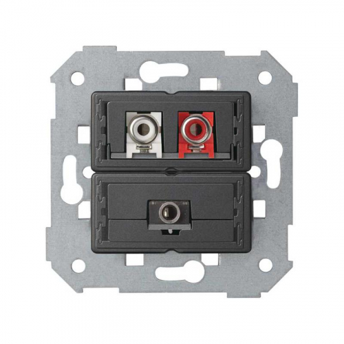 7501092-039 Коннектор мини-джек + 2RCA Simon82 Detail 