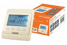 SQ2503-0003 Термостат для теплых полов электронный ТТПЭ-1 16А 250В с датчиком 3м сл. костьTDM