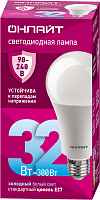 90410 Лампа светодиодная 90 410 OLL-A70-32-230-6.5K-E27 32Вт грушевидная 6500К E27 90-240В PRO ОНЛАЙТ 