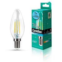 Лампа светодиодная Camelion E14 7W 4500K LED7-C35-FL/845/E14 13453 в г. Санкт-Петербург 