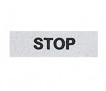 BET08STOP Табличка "STOP" 8мм EMAS 