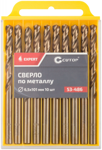 Сверло по металлу Cutop EXPERT, 6.5х101 мм (10 шт) в г. Санкт-Петербург  фото 3