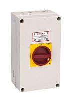 MSD80411R Выключатель-разъединитель главный аварийный 4п 80А IP65 закрытого исп. с замком SE 