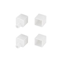 040859 Заглушка WPH-FLEX-1212-TOP WHITE с отверстием пластик Arlight 