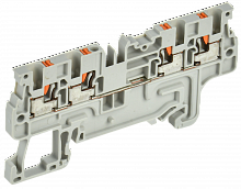Колодка клеммная CP-MC 4 вывода 1,5мм2 серая IEK в г. Санкт-Петербург 