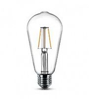 Лампа светодиодная LEDClassic 6-60Вт ST64 E27 830 CL N PHILIPS 929001975013 в г. Санкт-Петербург 