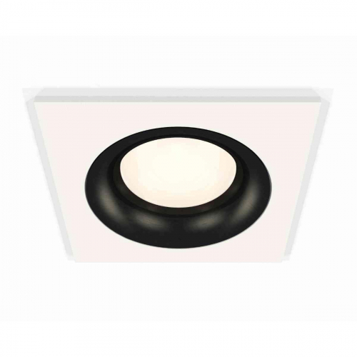 Комплект встраиваемого светильника Ambrella light Techno Spot XC7631002 SWH/PBK белый песок/черный полированный (C7631, N7011) в г. Санкт-Петербург 
