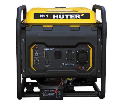 64/10/13 Генератор инверторный DN12500iXA электростартер HUTER  фото 2
