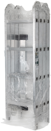 Лестница-трансформер алюминиевая, 4 секции х 4 ступени, вес 13.2 кг в г. Санкт-Петербург  фото 3