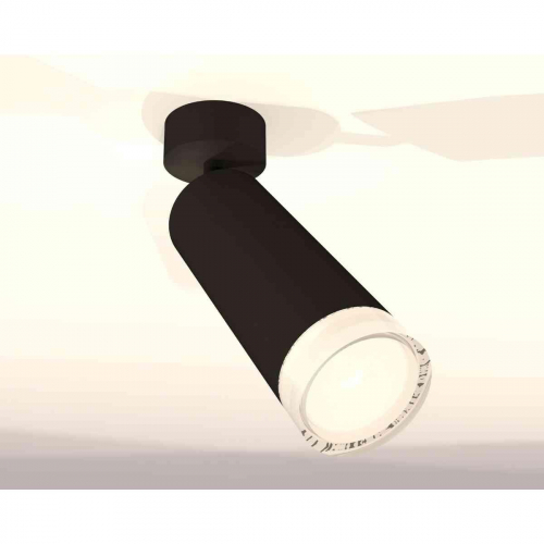 Комплект накладного светильника Ambrella light Techno Spot XM6343011 SBK/FR/CL черный песок/белый матовый/прозрачный (A2210, C6343, N6241) в г. Санкт-Петербург  фото 3