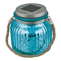 Светильник садовый USL-M-210/GN120 BLUE JAR IP44 солнечная батарея Uniel UL-00003208 в г. Санкт-Петербург 