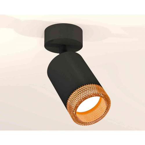 Комплект накладного светильника Ambrella light Techno Spot XM6313005 SBK/CF черный песок/кофе (A2210, C6313, N6154) в г. Санкт-Петербург  фото 2