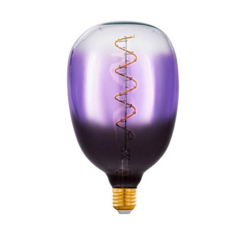 Лампа светодиодная диммируемая Eglo E27 4W 1800К фиолетовая 110226 в г. Санкт-Петербург 