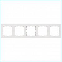 G1005W Рамка 5-м G-Classic бел. глянцевый Jasmart 