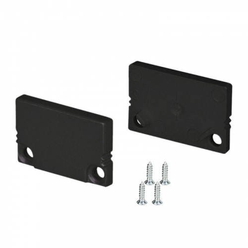 037512 Заглушка SL-SLIM20-H13 BLACK глухая пластик Arlight 