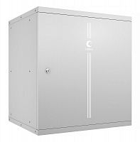 10181c Шкаф телекоммуникационный настенный разборный LIGHT WSC-05D-12U55/45m 19дюйм 12U дверь метал. сер. Cabeus 