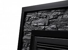 Портал Firelight Loft 30 камень черный, черная эмаль в г. Санкт-Петербург 