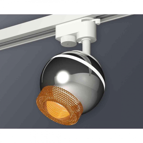 Комплект трекового светильника Ambrella light Track System XT1104005 PSL/CF серебро полированное/кофе (A2520, C1104, N7195) в г. Санкт-Петербург  фото 3
