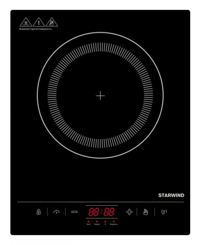 Плита Индукционная STI-1002 стеклокерамика (настольная) черн. STARWIND 1422218 в г. Санкт-Петербург 