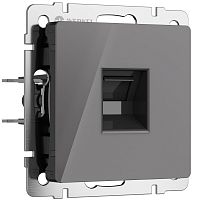 W1181044 Розетка Ethernet RJ-45 (графит акрил) 
