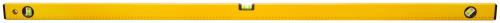 Уровень "Стайл", 3 глазка, желтый усиленный корпус, фрезер. рабочая грань, шкала, Профи 1500 мм в г. Санкт-Петербург  фото 2