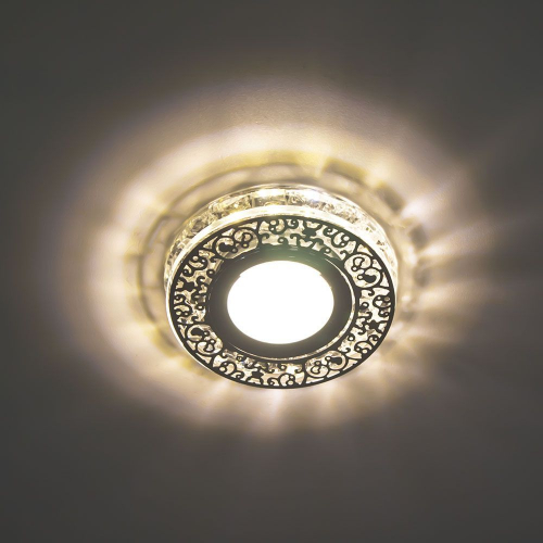 Светильник встраиваемый с белой LED подсветкой Feron C1010MO потолочный MR16 G5.3 прозрачный 28572 в г. Санкт-Петербург  фото 2