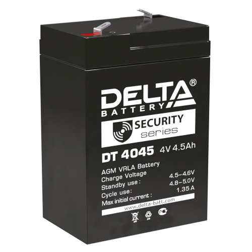 Аккумулятор ОПС 4В 4.5А.ч для прожекторов Delta DT 4045 в г. Санкт-Петербург 