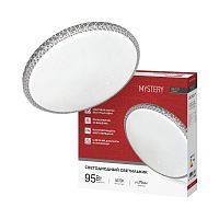 4690612063508 Светильник светодиодный DECO MYSTERY 95Вт 4000К 10000лм 230В 495х70мм IN HOME 